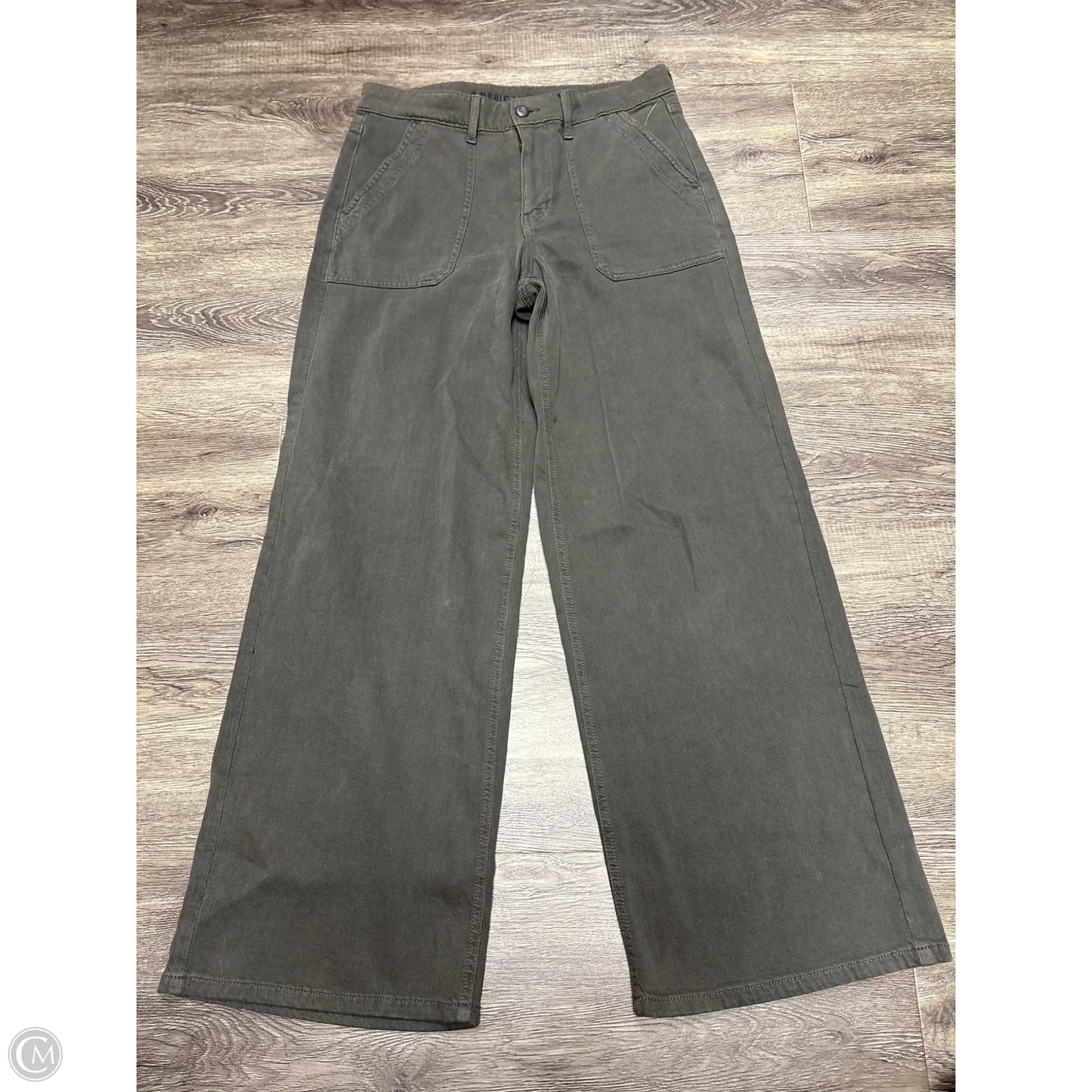 Pants Wide Leg By American Eagle In Grey, Size: 8