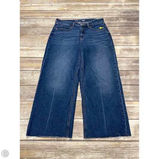 Jeans Wide Leg By Old Navy In Blue Denim, Size: 12