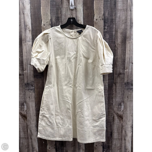 Dress Casual Short By Who What Wear In Cream Denim, Size: Xl