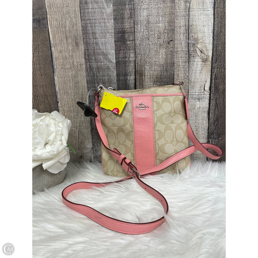 Crossbody Designer By Coach, Size: Small