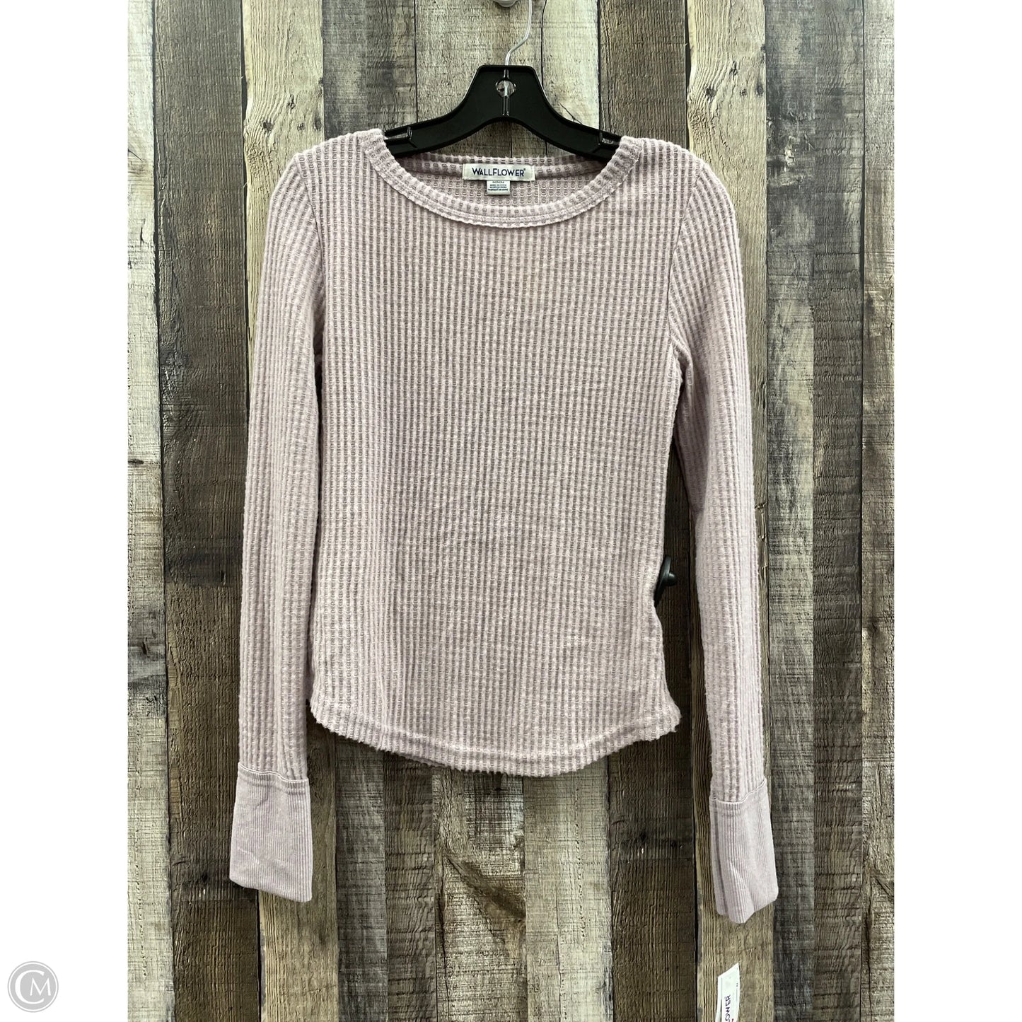 Top Long Sleeve By Wallflower In Purple, Size: M