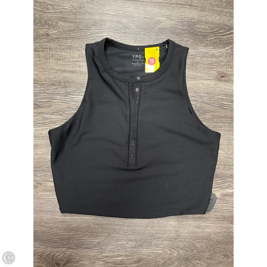 Athletic Tank Top By Ypb In Black, Size: M
