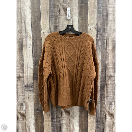 Sweater By Dazy In Bronze, Size: L
