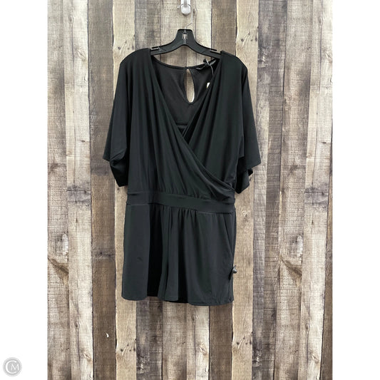 Romper By White House Black Market In Black, Size: L