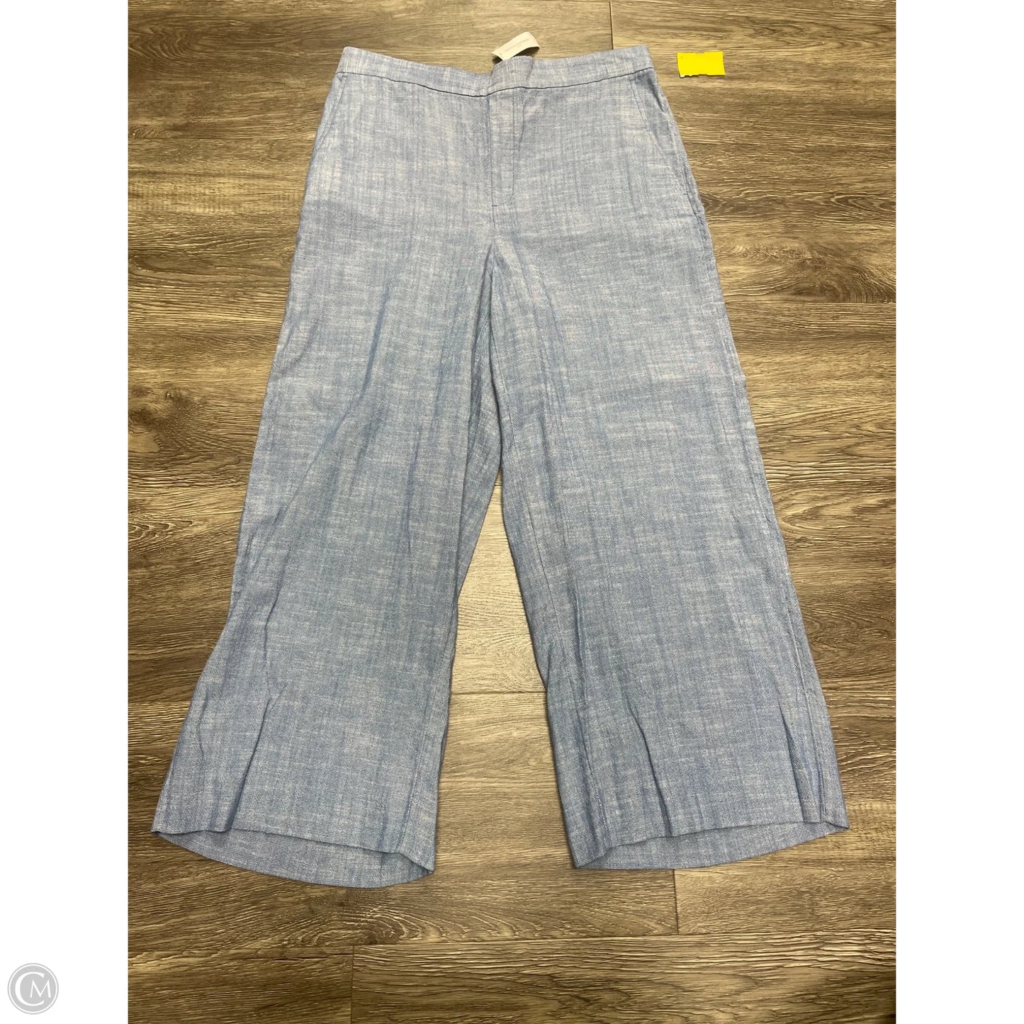 Pants Wide Leg By Banana Republic In Blue, Size: 12