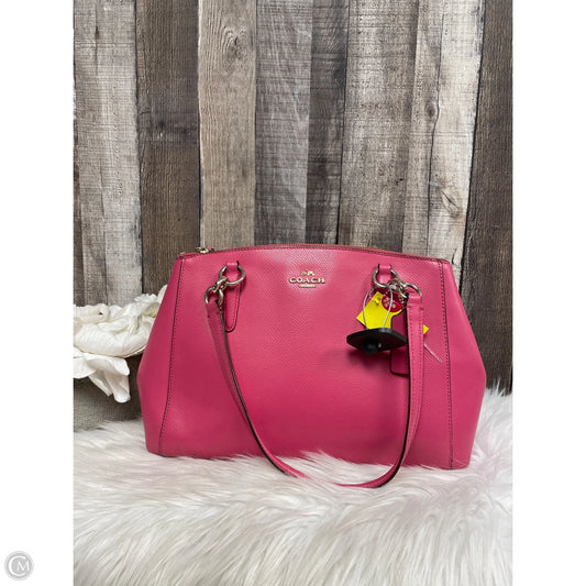 Handbag Designer By Coach, Size: Medium