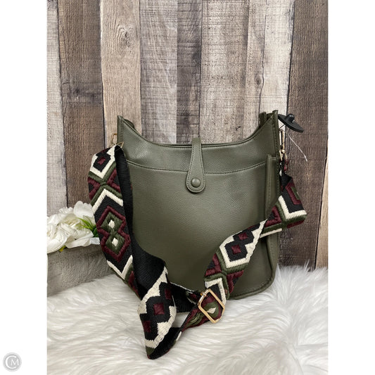 Crossbody Leather By Cme, Size: Large