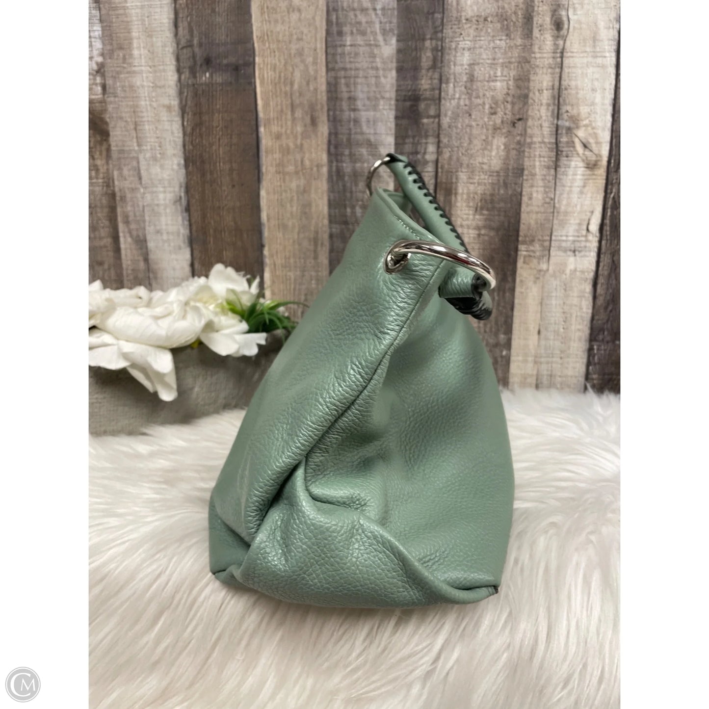 Handbag Leather By Cme, Size: Large