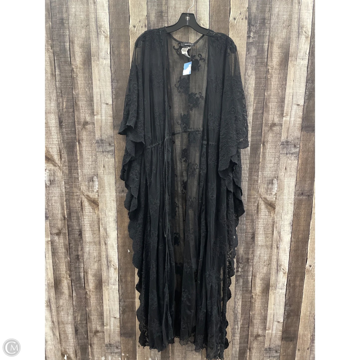 Cardigan By Forever 21 In Black, Size: 2x