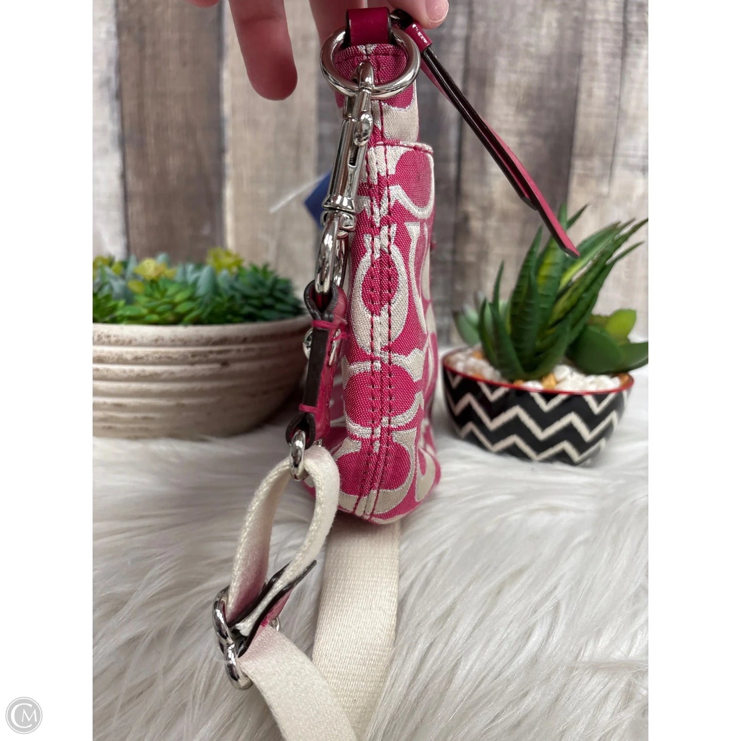 Crossbody Designer By Coach, Size: Small