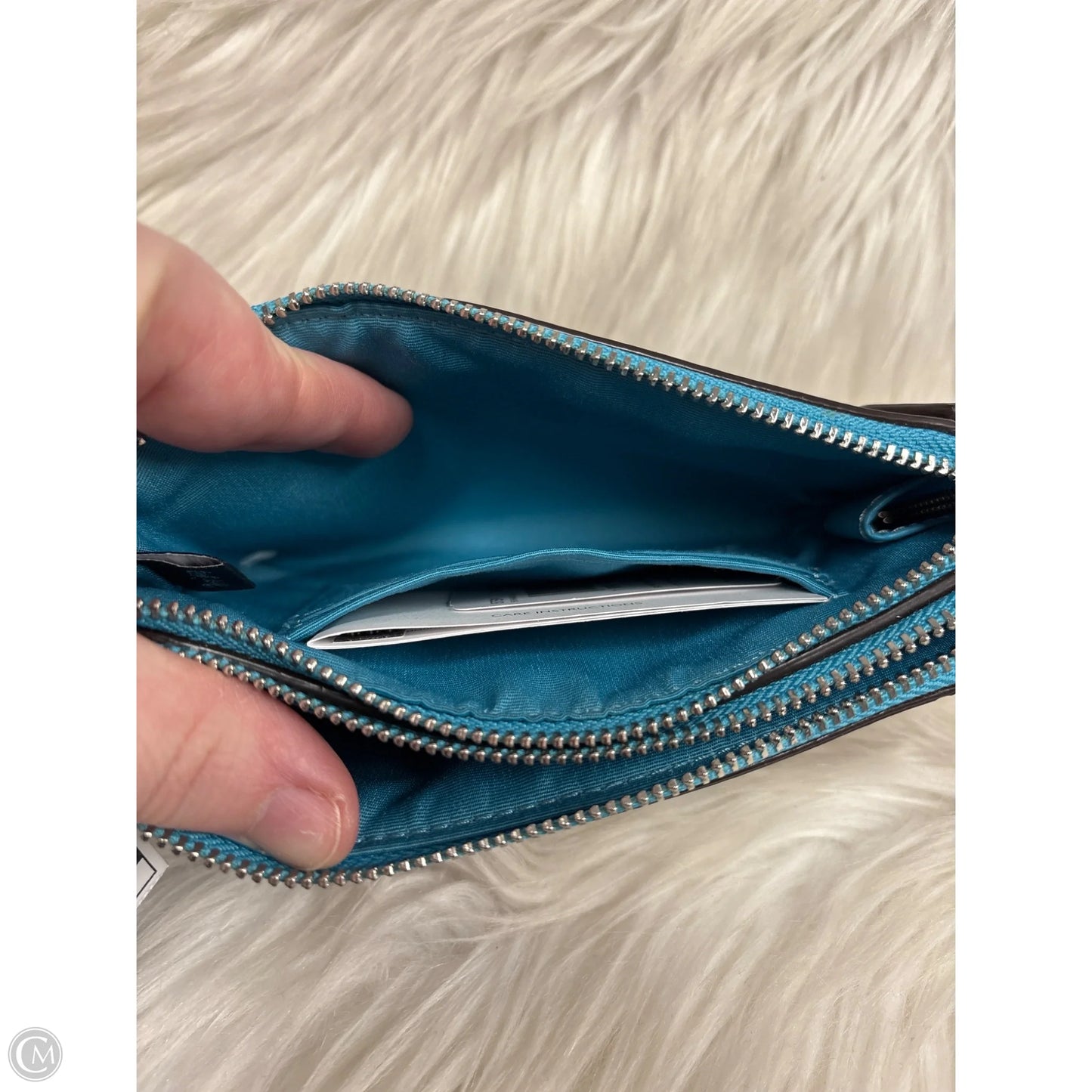 Wristlet Designer By Coach, Size: Small