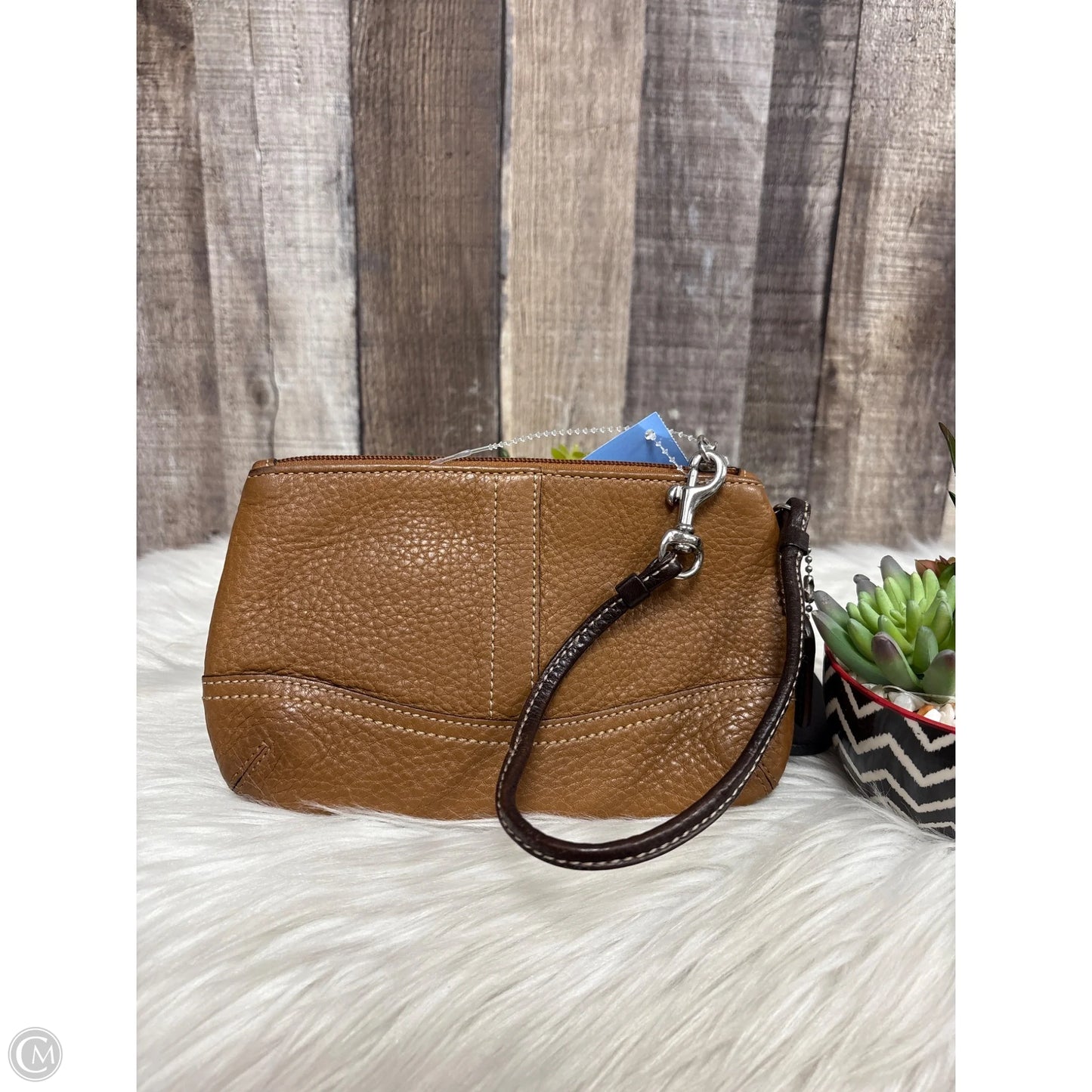 Wristlet Designer By Coach, Size: Small