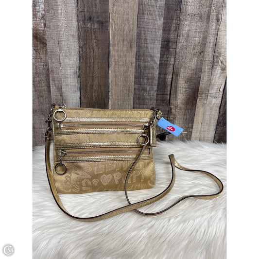 Crossbody Designer By Coach, Size: Small