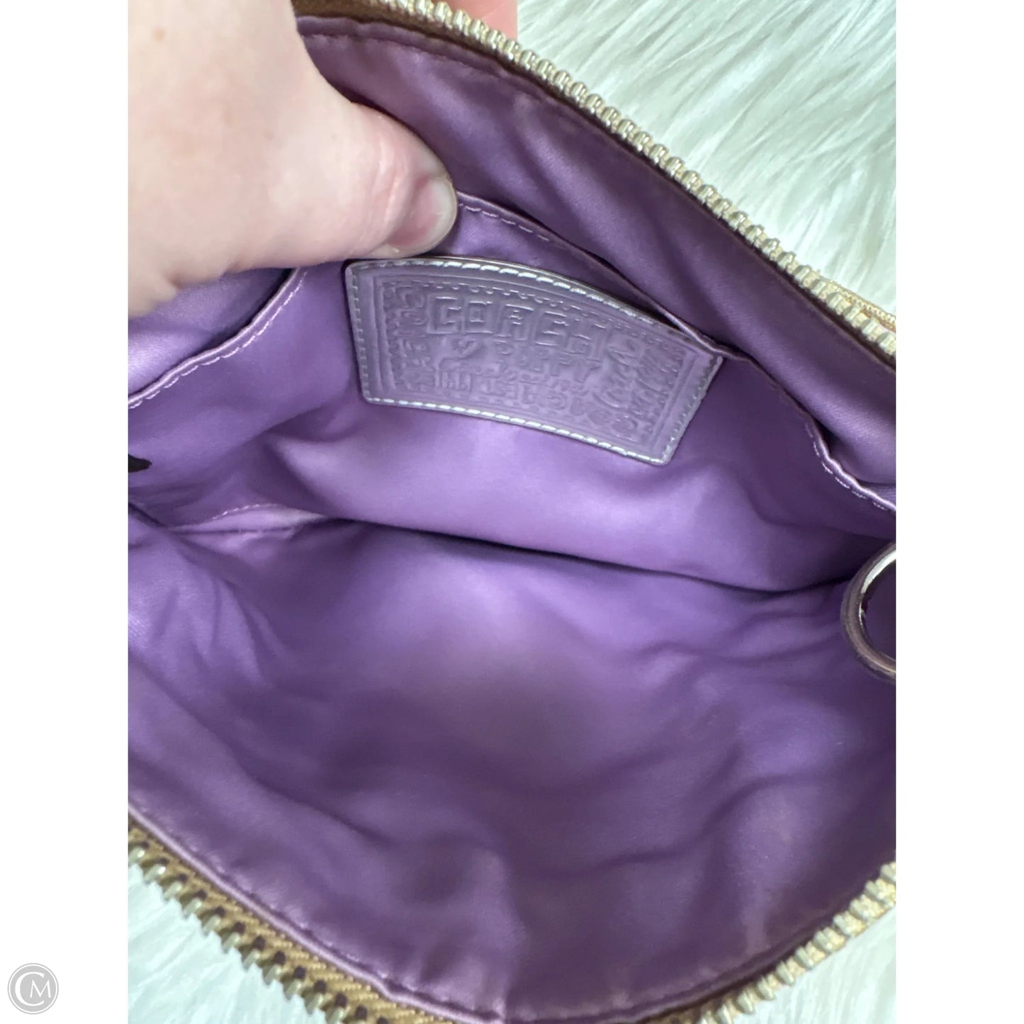 Crossbody Designer By Coach, Size: Small