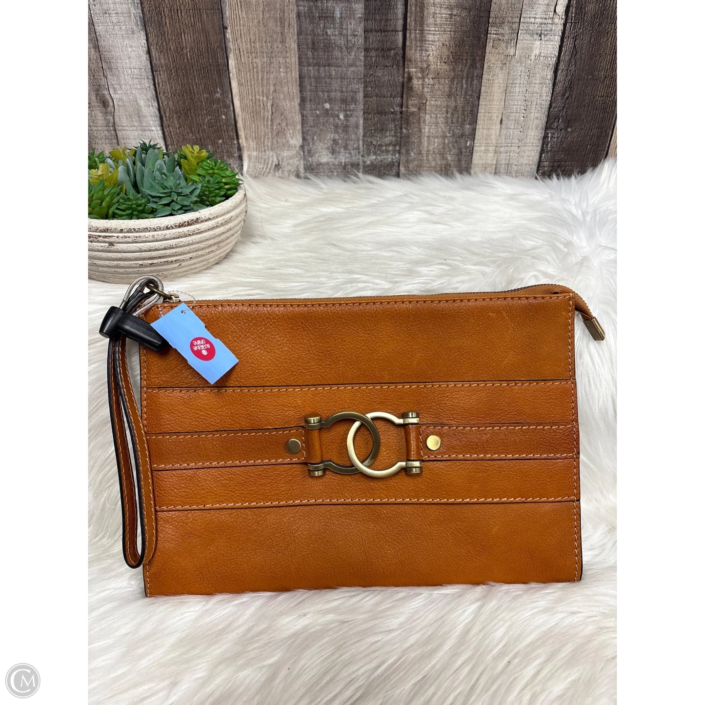 Wristlet Leather By Cmc, Size: Large