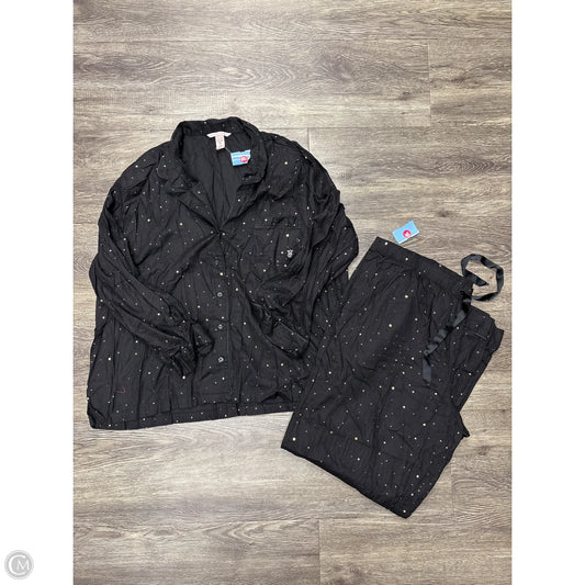 Pajamas 2pc By Victorias Secret In Black, Size: Xxl
