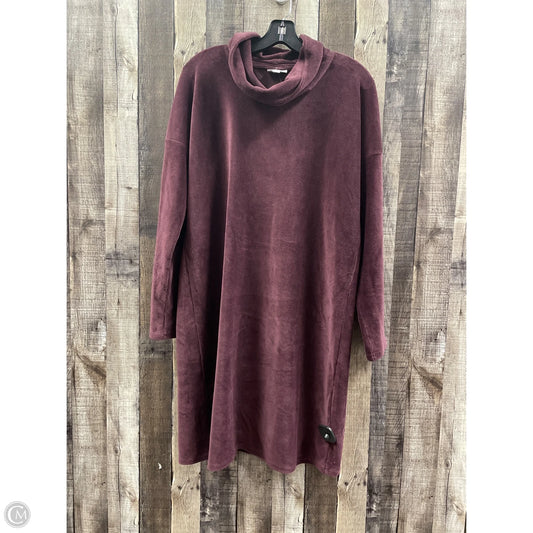 Dress Casual Short By Pure Jill In Maroon, Size: L