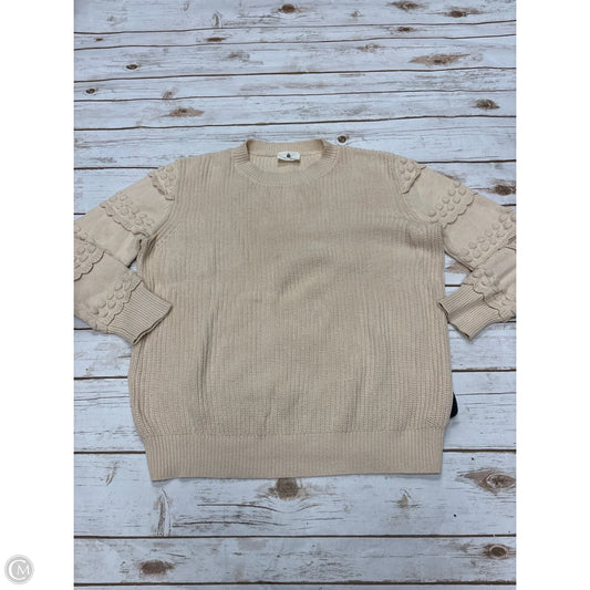 Sweater By Betseys Boutique Shop In Ivory, Size: L