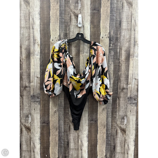 Bodysuit By Lulus In Multi-colored, Size: Xl
