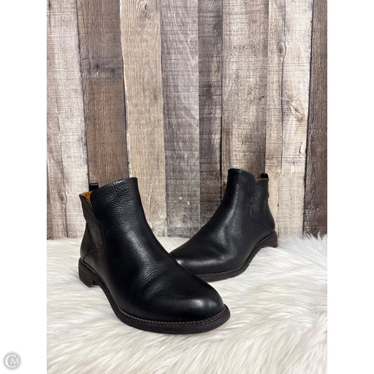 Boots Ankle Flats By Franco Sarto In Black, Size: 9