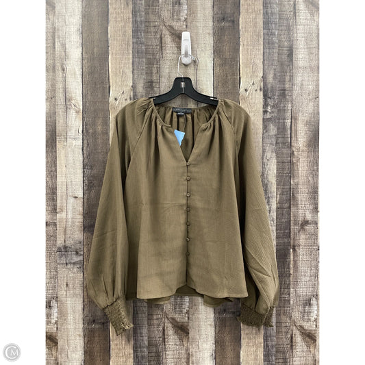Top Long Sleeve By Sanctuary In Green, Size: Xl
