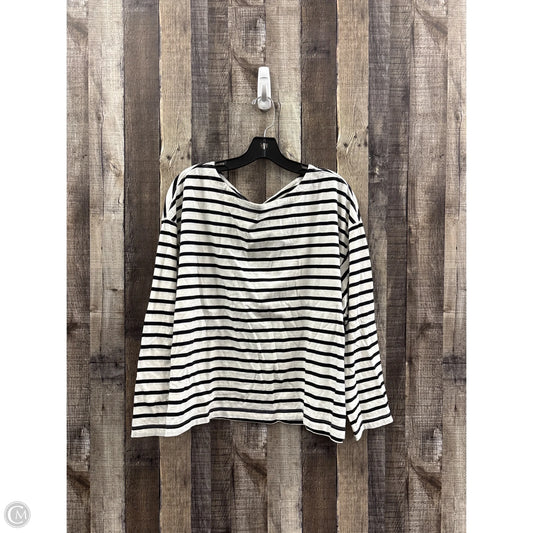 Top Long Sleeve By Old Navy In Striped Pattern, Size: Xxl