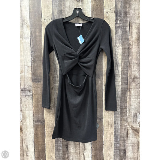 Dress Casual Short By Pink Lily In Black, Size: S