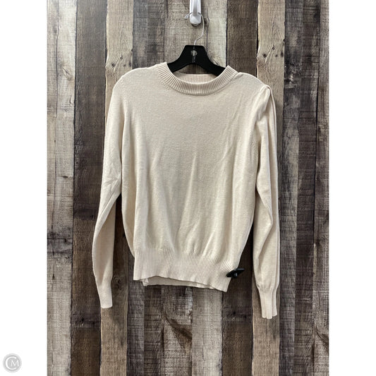Top Long Sleeve By Zenana In Cream, Size: L