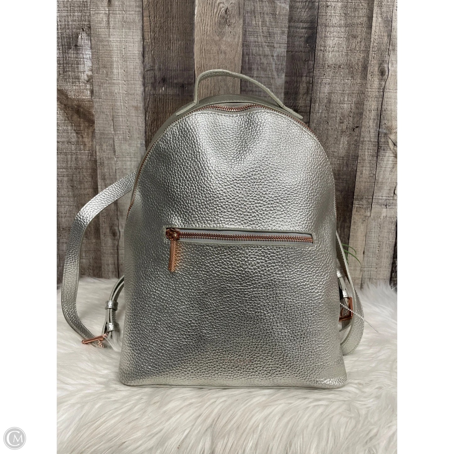 Backpack Leather By Ted Baker, Size: Medium