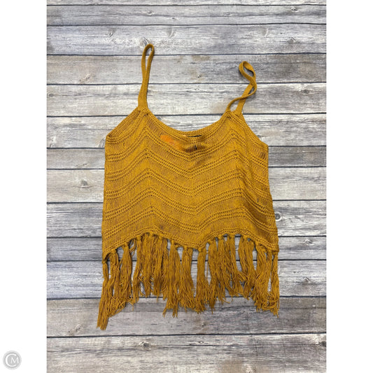 Top Sleeveless By Rock & Roll In Yellow, Size: S
