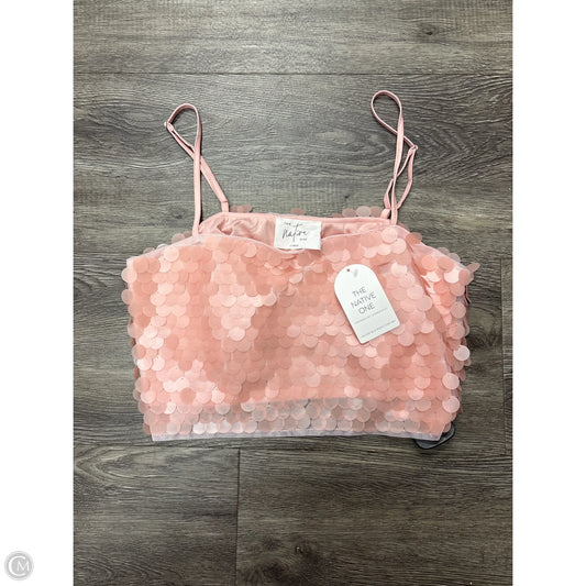 Top Sleeveless By The Native One In Pink, Size: L