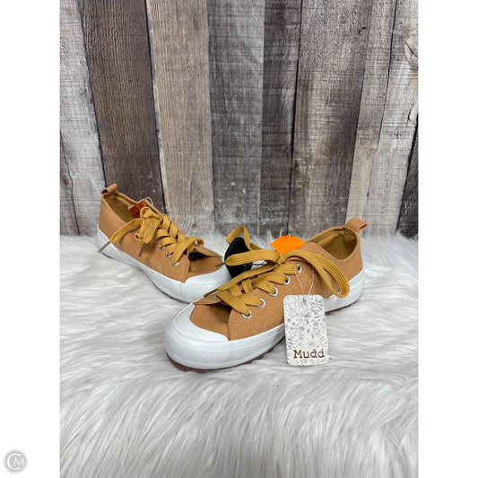 Shoes Sneakers By Mudd In Brown, Size: 6