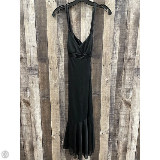 Dress Casual Maxi By Charlotte Russe In Black, Size: M