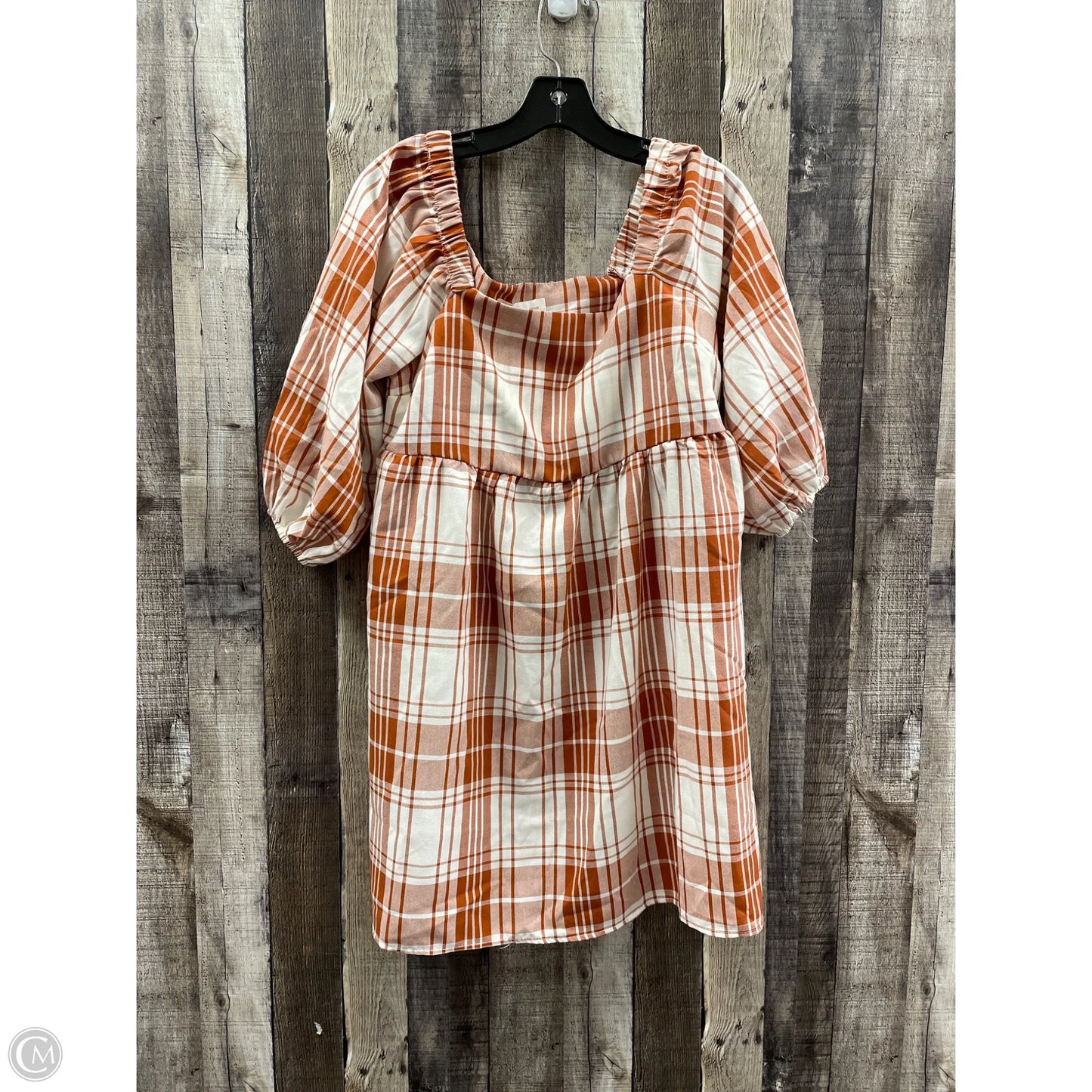 Dress Casual Short By Monteau In Orange, Size: L