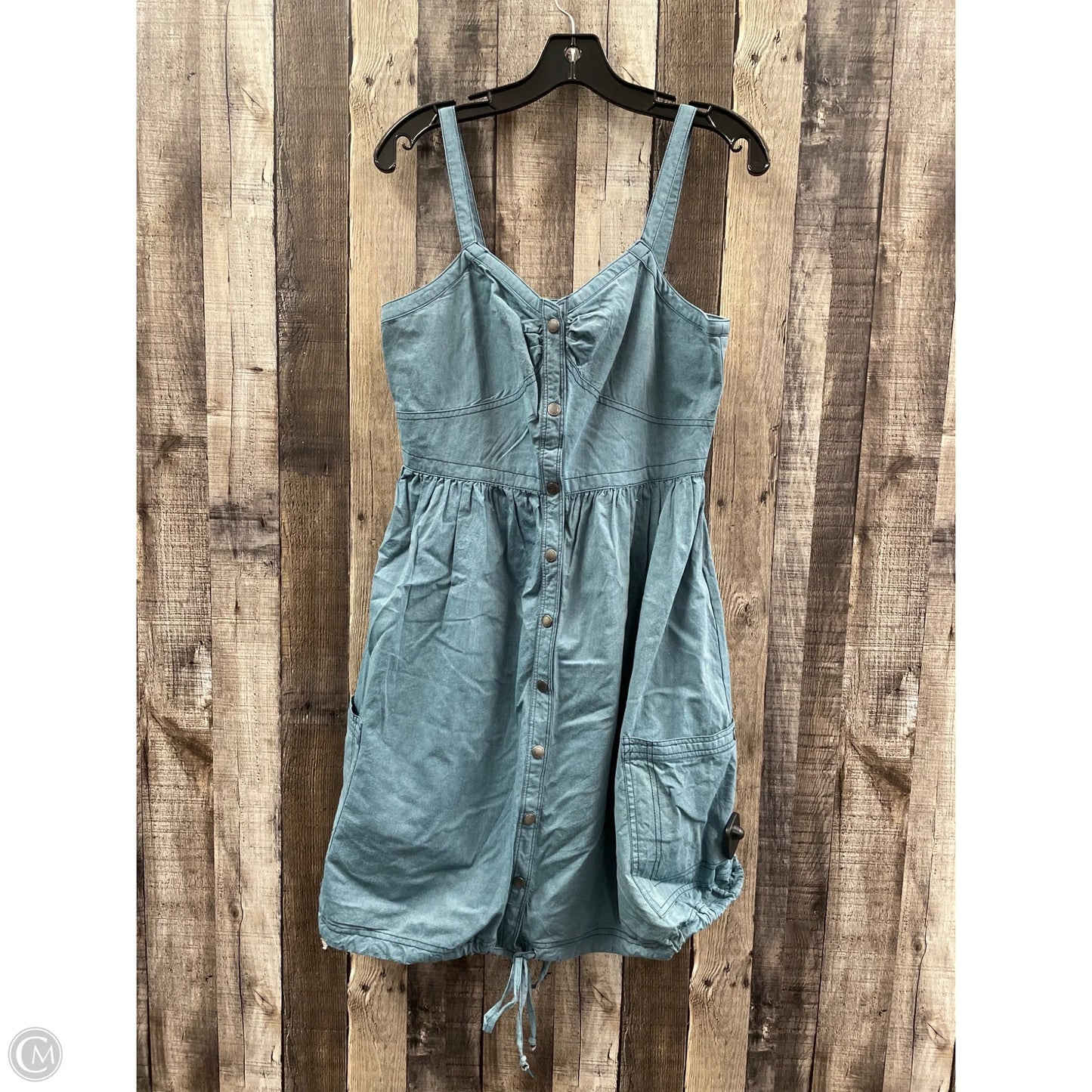 Dress Designer By Zac Posen In Blue, Size: M