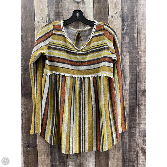Top Long Sleeve By 143 Story In Multi-colored, Size: M