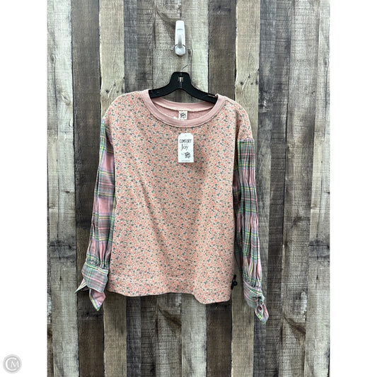 Top Long Sleeve By Ivy Jane In Multi-colored, Size: S