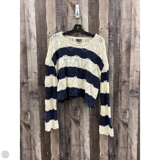 Sweater By Originality In Striped Pattern, Size: Xs