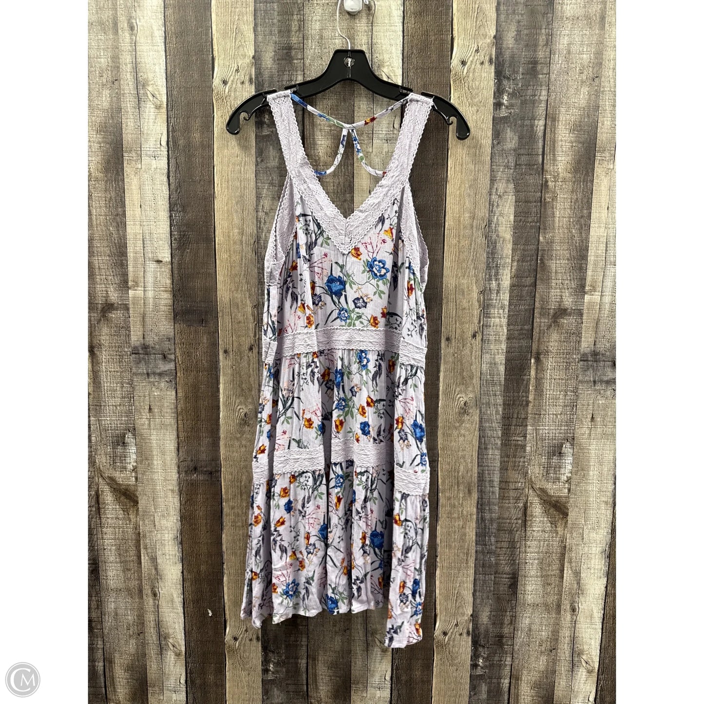 Dress Casual Short By Xhilaration In Floral Print, Size: Xl