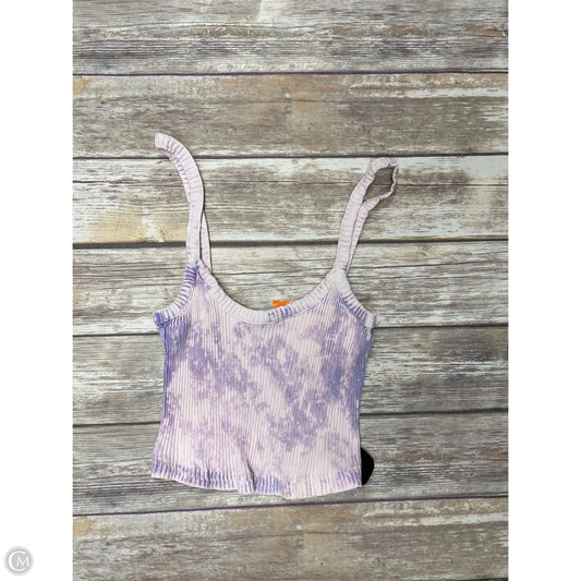 Top Sleeveless By Zara In Tie Dye Print, Size: M
