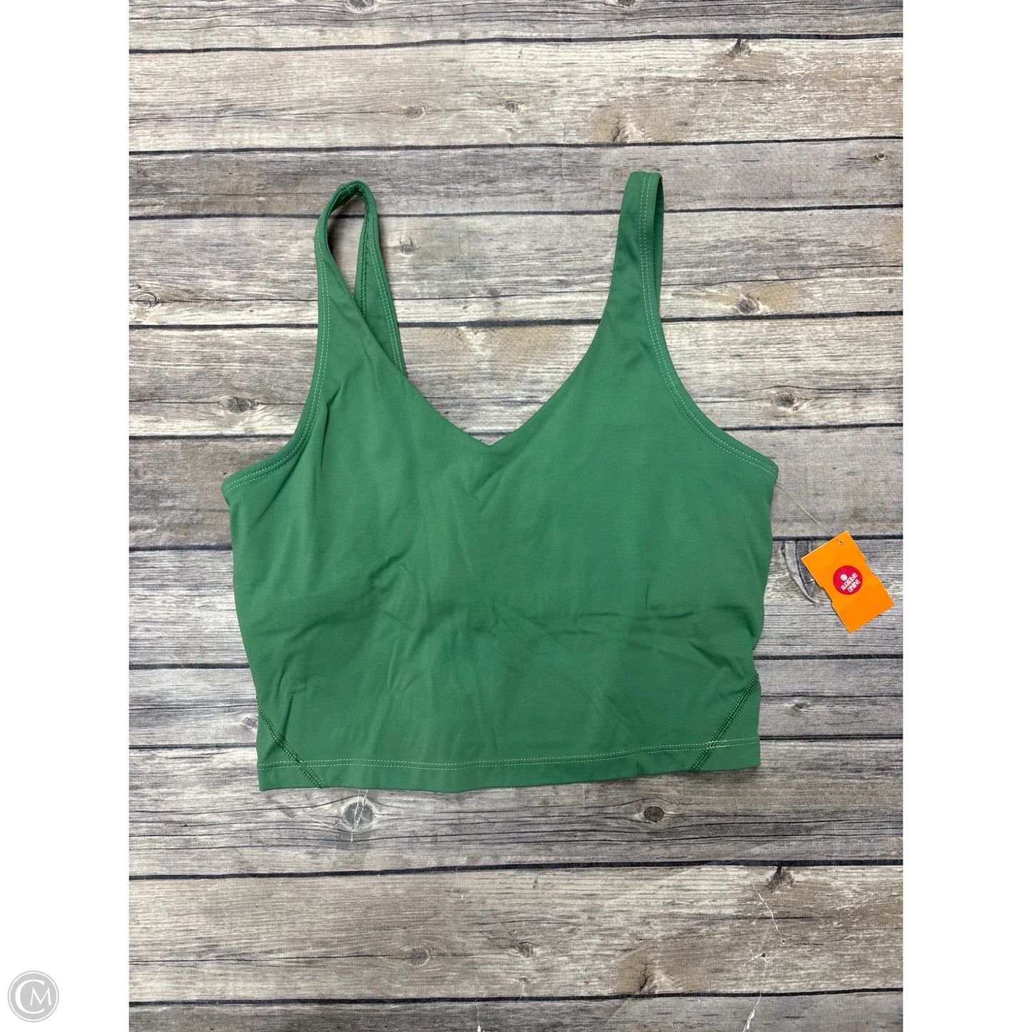 Athletic Tank Top By Cmf In Green, Size: S