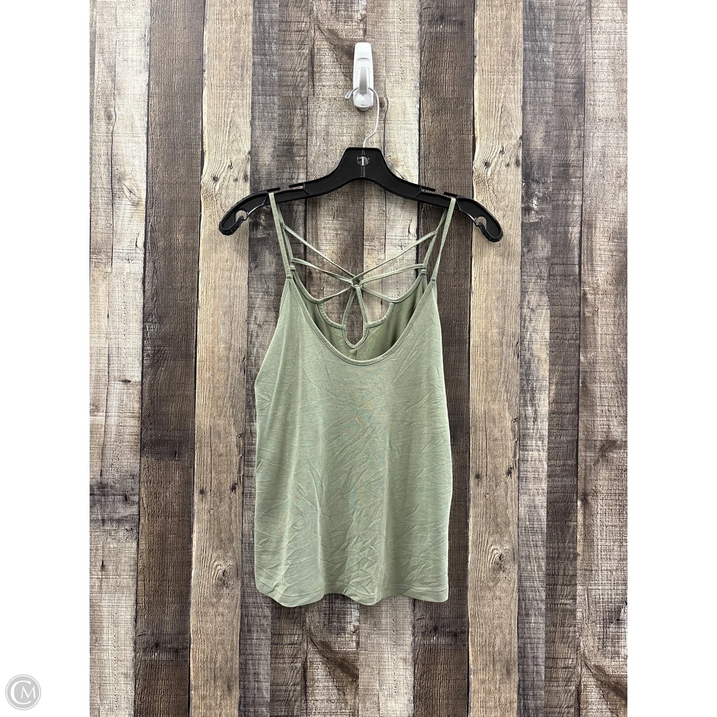 Top Sleeveless By American Eagle In Green, Size: S