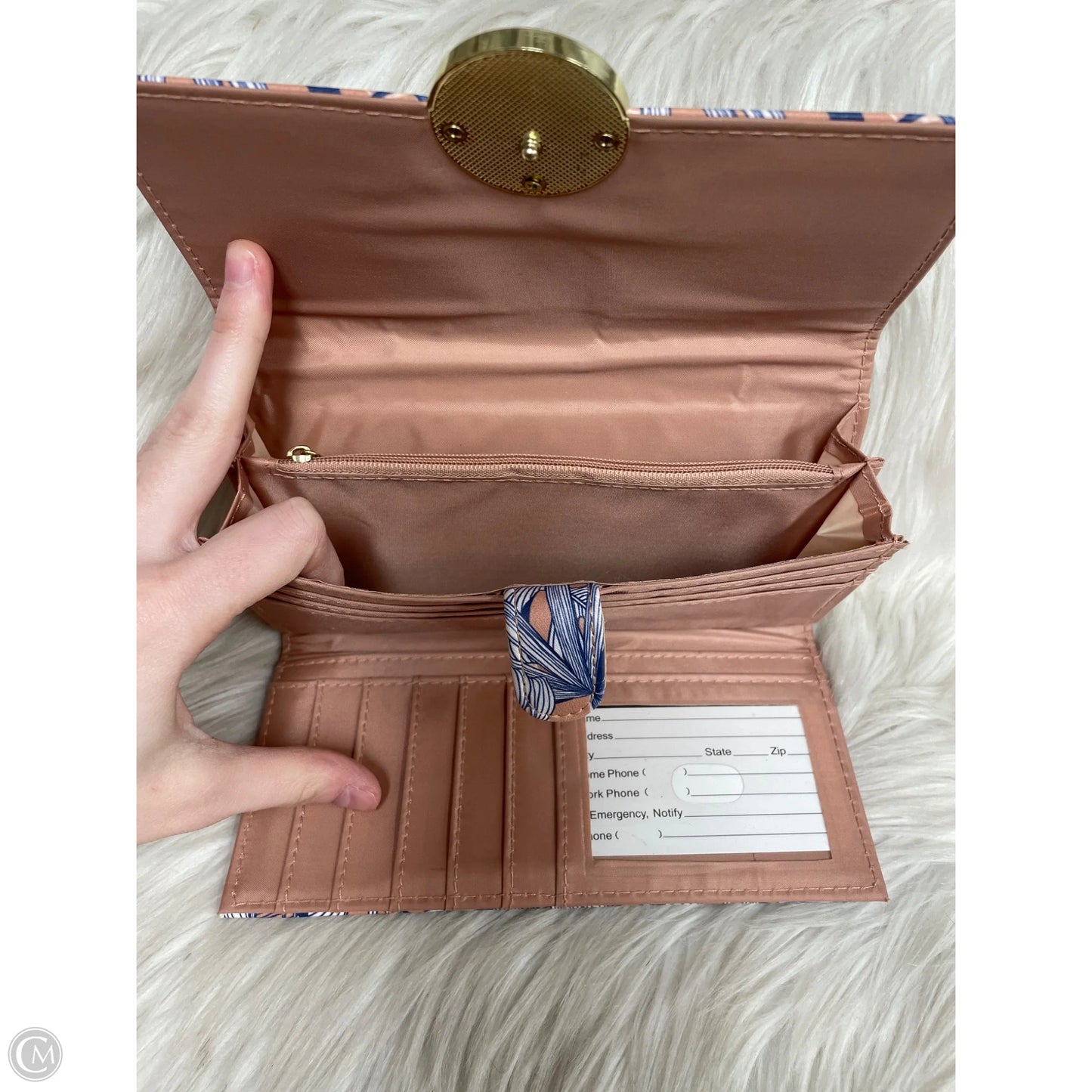 Wallet By Cmf, Size: Large