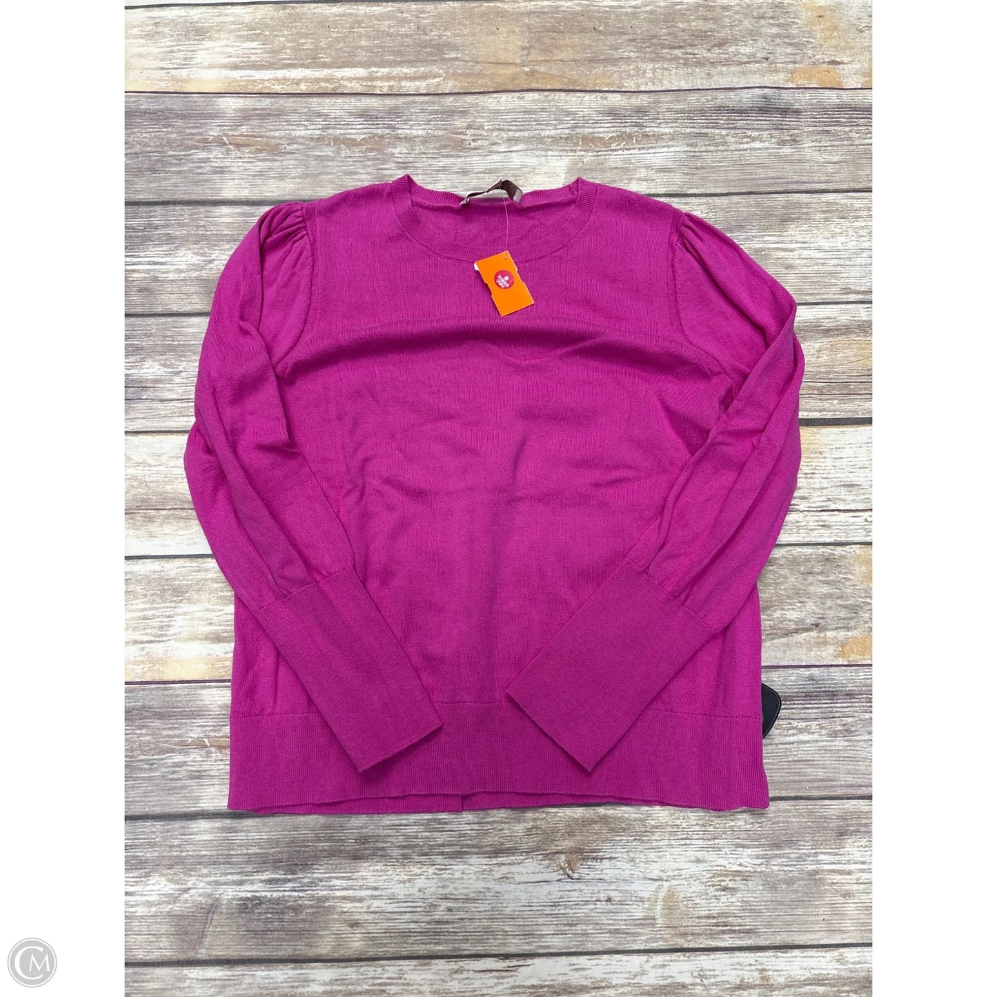 Top Long Sleeve By Loft In Pink, Size: Xl