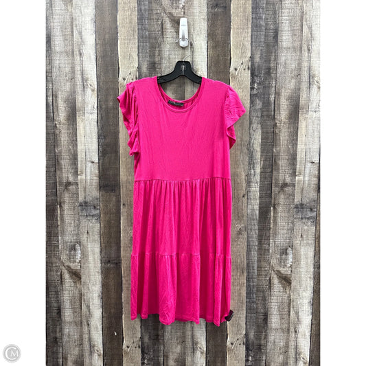 Dress Casual Short By Cme In Pink, Size: Xl