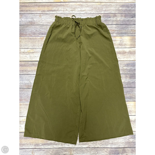 Pants Wide Leg By Cmf In Green, Size: Xl