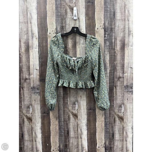 Top Long Sleeve By La Hearts In Floral Print, Size: S