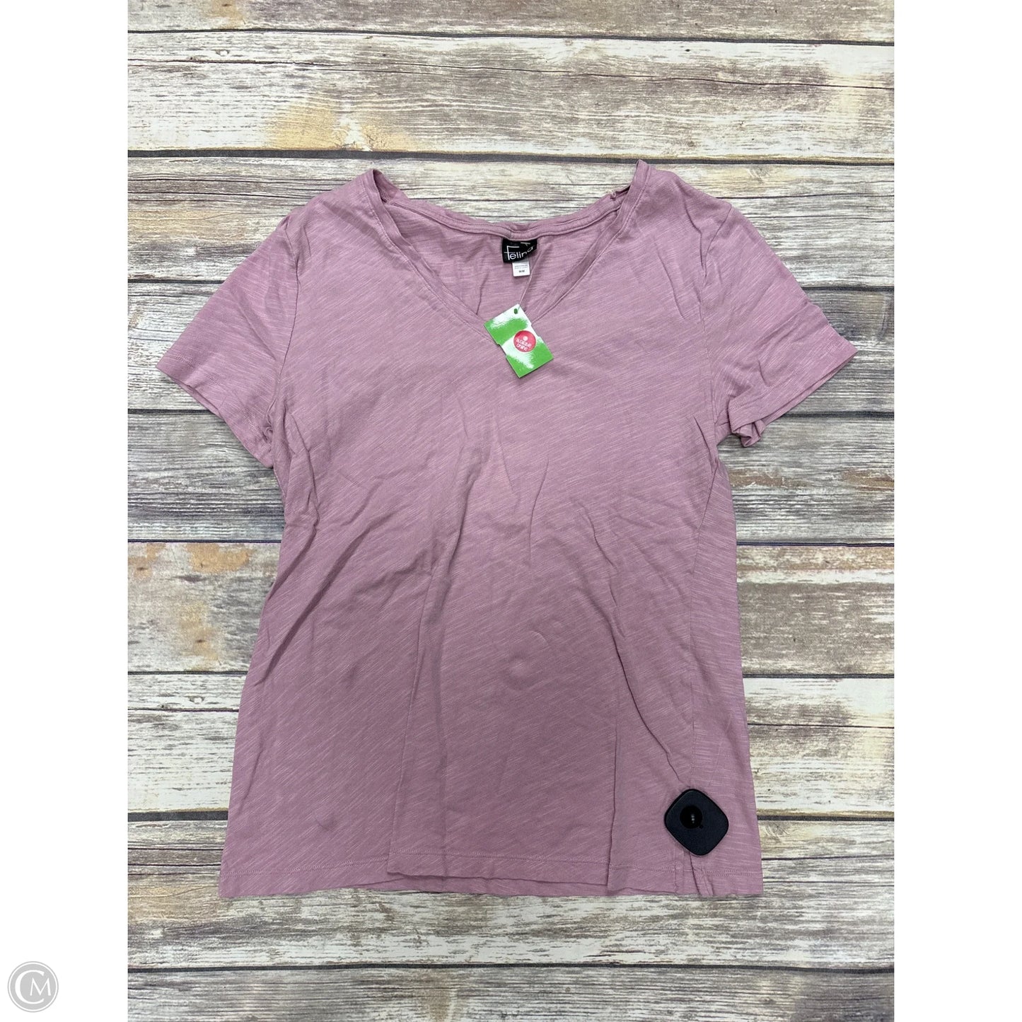 Top Short Sleeve By Felina In Pink, Size: M