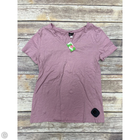 Top Short Sleeve By Felina In Pink, Size: M