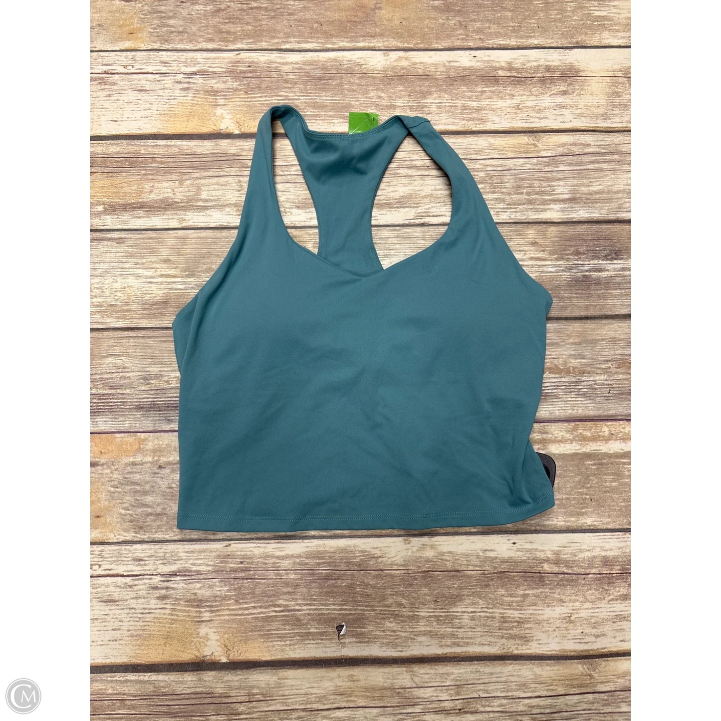 Athletic Tank Top By Fabletics In Green, Size: L